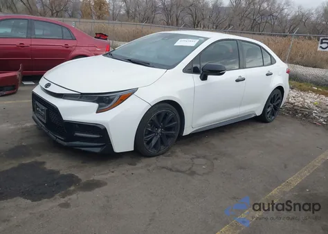 2020 Toyota Corolla Se Nightshade Edition from USA, damaged, VIN 5YFS4RCE8LP034271